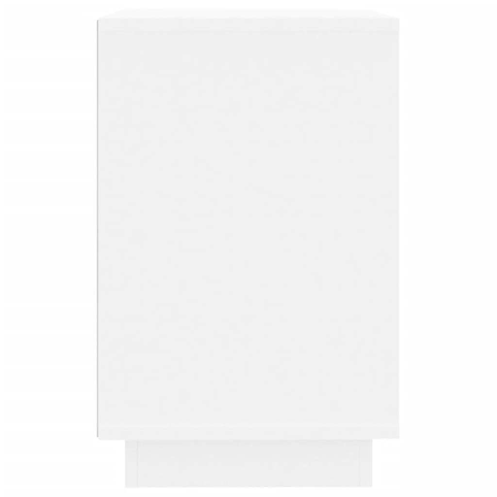 Aparador De Madera Contrachapada Blanco 102x35x60 Cm / Vetonek_3