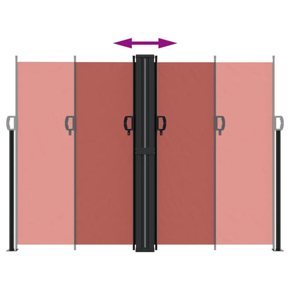 Vidaxl Toldo Lateral Retráctil Terracota 180x1200 Cm_4