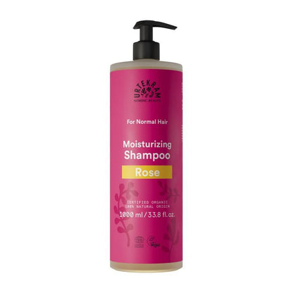 Champú de Rosas Urtekram para Cabello Normal 500 ml