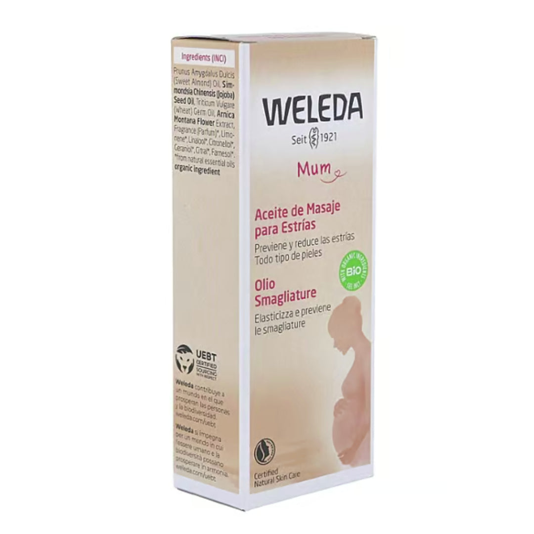 Aceite de Masaje antiestrías Weleda 100ml