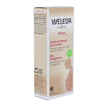 Aceite de Masaje antiestrías Weleda 100ml