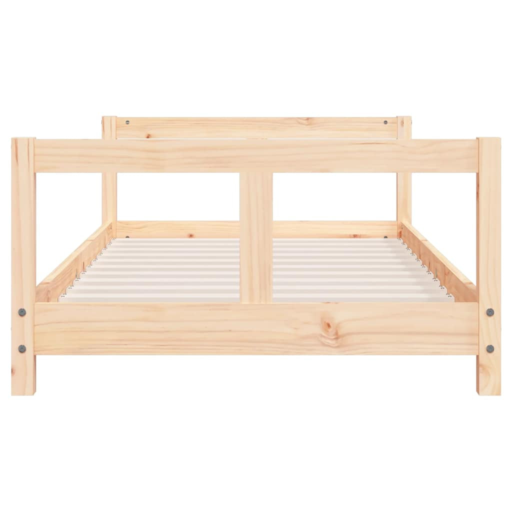 Vidaxl Estructura De Cama Para Niños Madera Maciza De Pino 80x160 Cm_3
