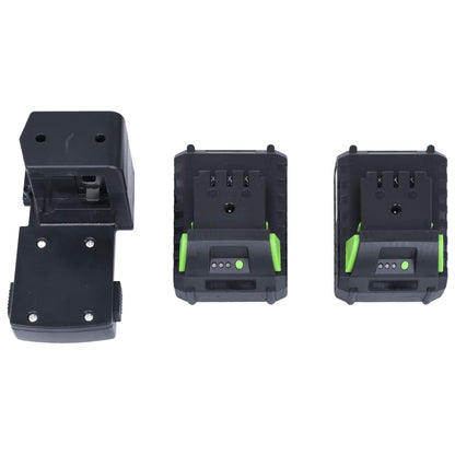 Cortacésped Sin Cables Con Dos Baterías 20v 2000 Mah Li-ion / Vetonek_5