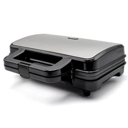 Sandwichera, 2 Sandwiches, Placas Antiadherentes, Tostado Perfecto, Acero Inoxidable Mpm Mop-20m 900w