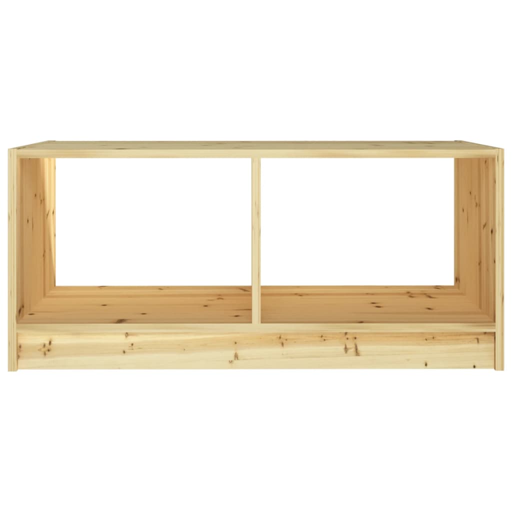 Mesa De Centro De Madera Maciza De Abeto 75x50x33,5 Cm_3