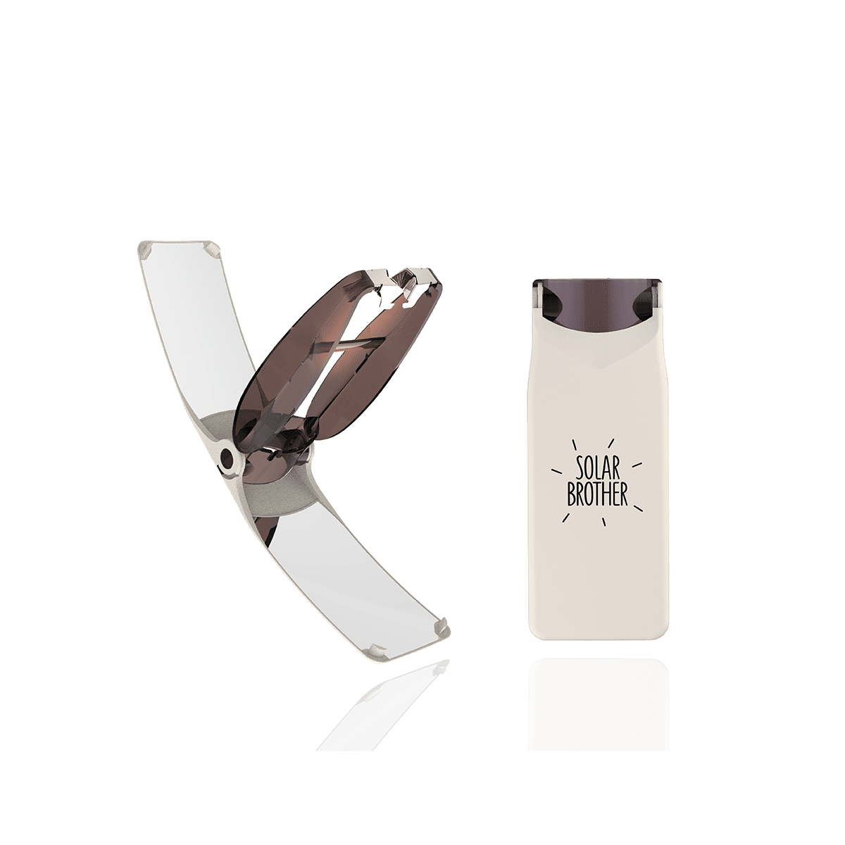 Encendedor De Fuego Solar Suncase Gear (blanco)_0