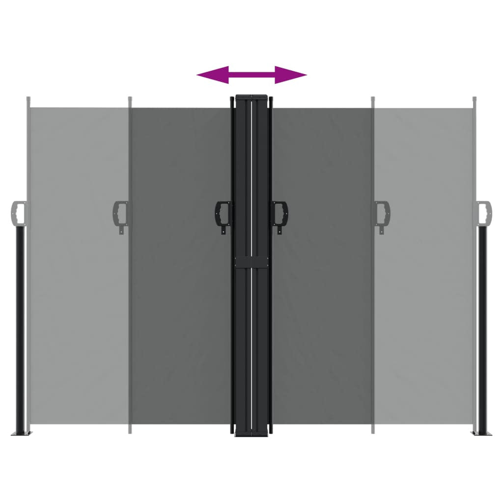 Vidaxl Toldo Lateral Retráctil Gris Antracita 180x600 Cm_4