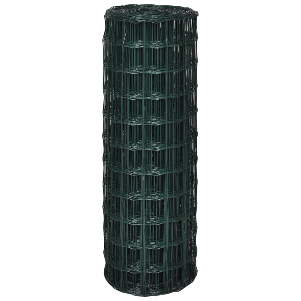 Set De Euro Valla Acero Verde 25x0,8 M / Vetonek_3