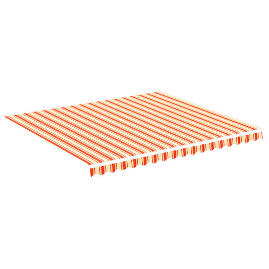 Tela De Repuesto Para Toldo Amarillo Y Naranja 4x3,5 M_0