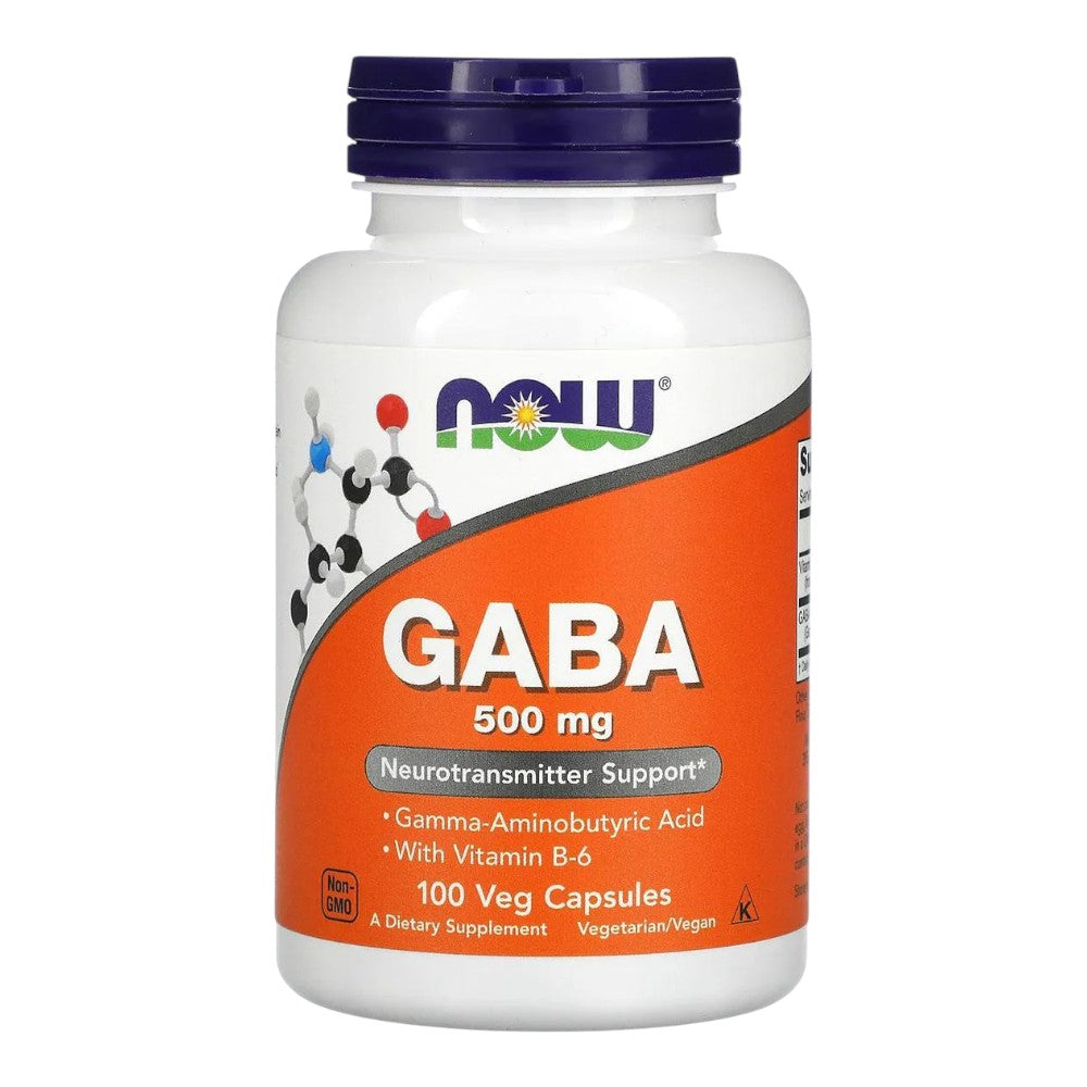Gaba With Vitamin B6 500 Mg 100 Caps_0
