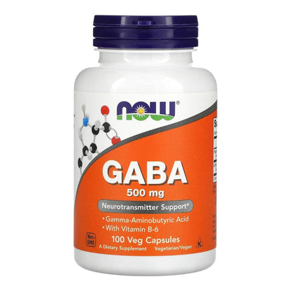 Gaba With Vitamin B6 500 Mg 100 Caps_0