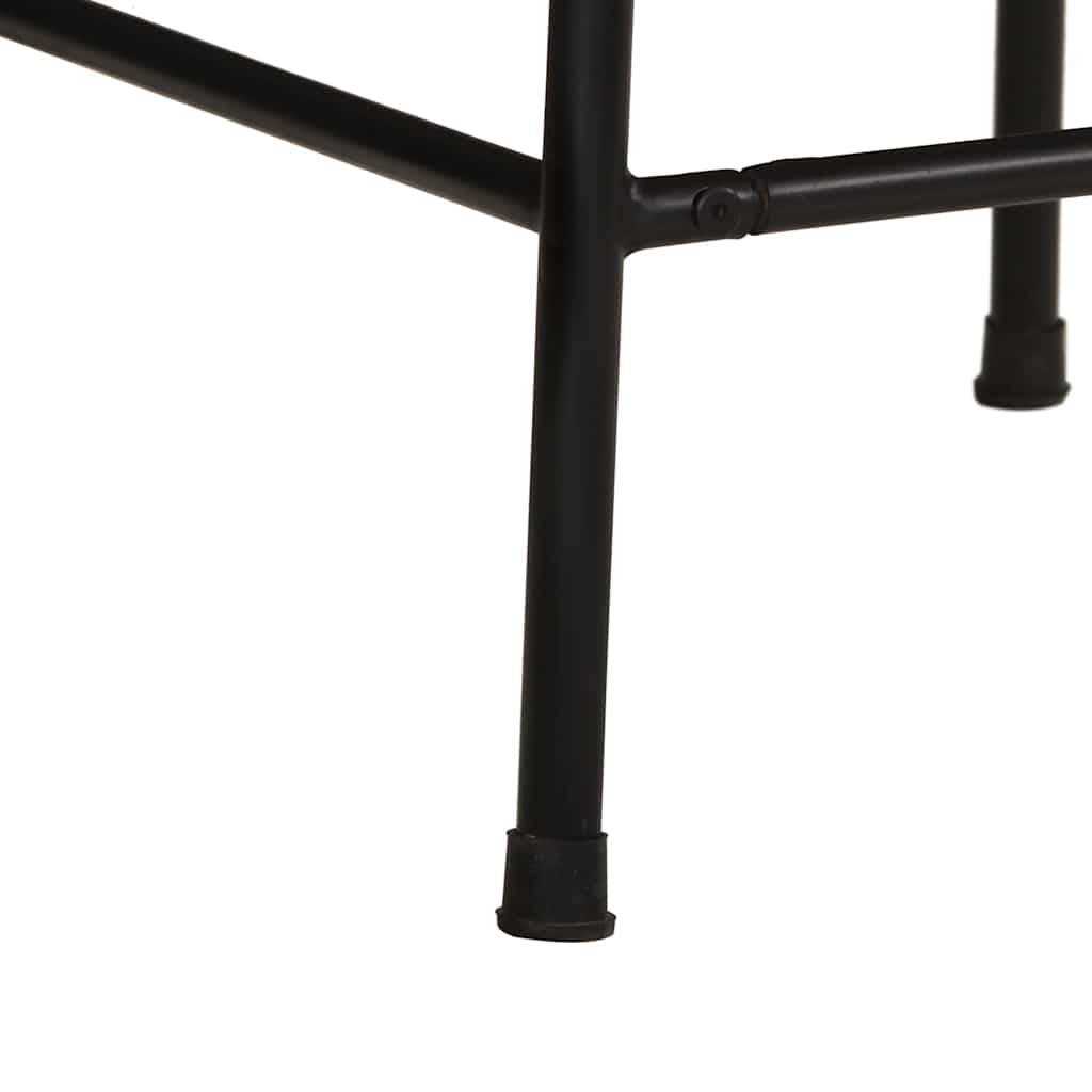 Taburetes De Barra 2 Uds 46x35,5x70 Madera Maciza Reciclada_4