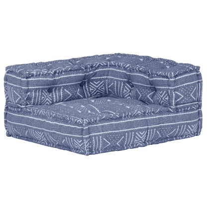 Vidaxl Puf Modular De Tela Indigo_5