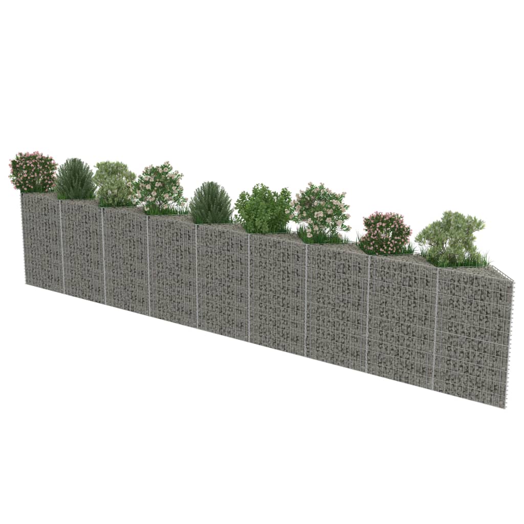 Muro De Gaviones De Acero 630x30x100 Cm / Vetonek_4