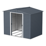 Casetas de jardín Duramax Alpine 8x6 - 261,7x183x209 cm y 4,37 M² - Gris Antracita