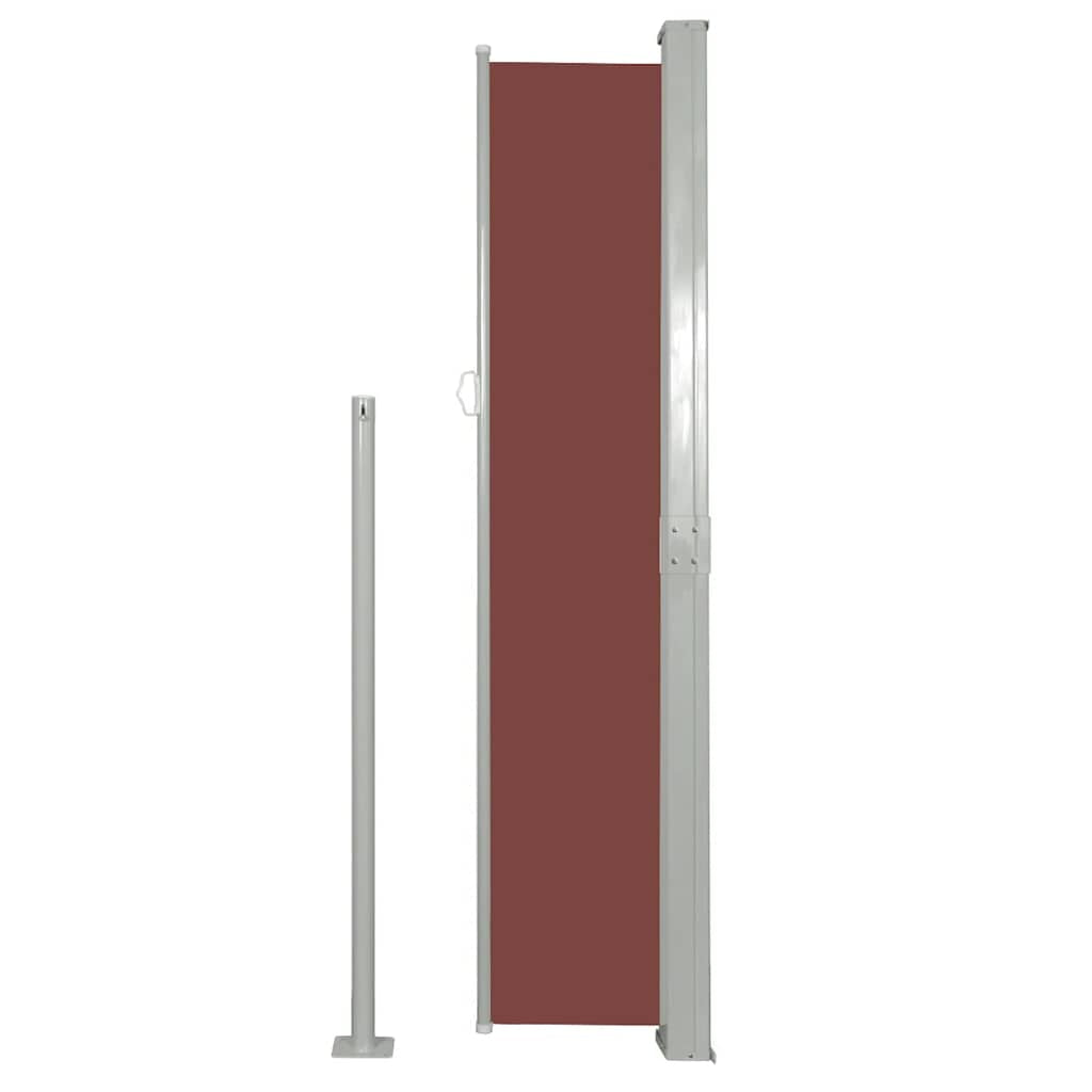 Vidaxl Toldo Lateral De Jardín O Terraza Marrón 160x300 Cm_3