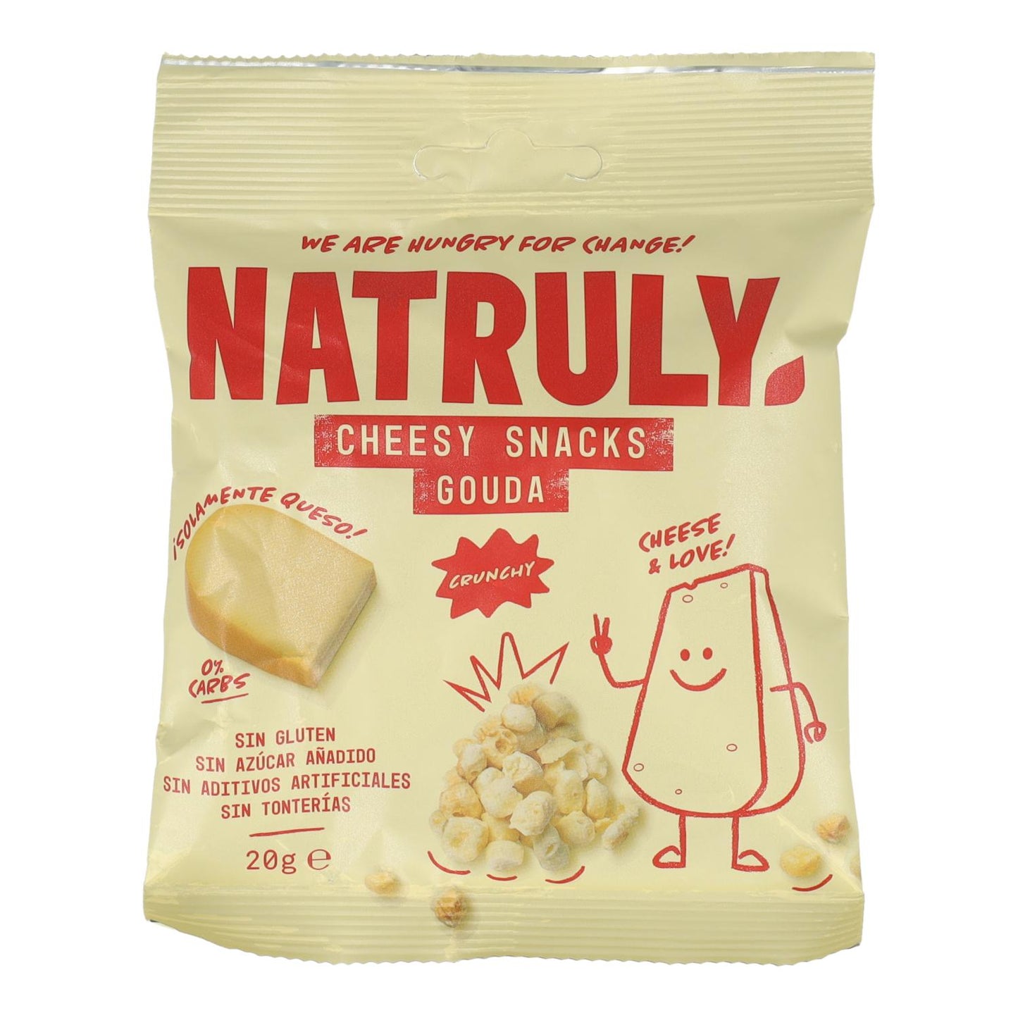 Cheesy snack´s Natruly 20g