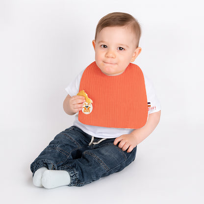 Babero De Algodón Orgánico Fresa_4