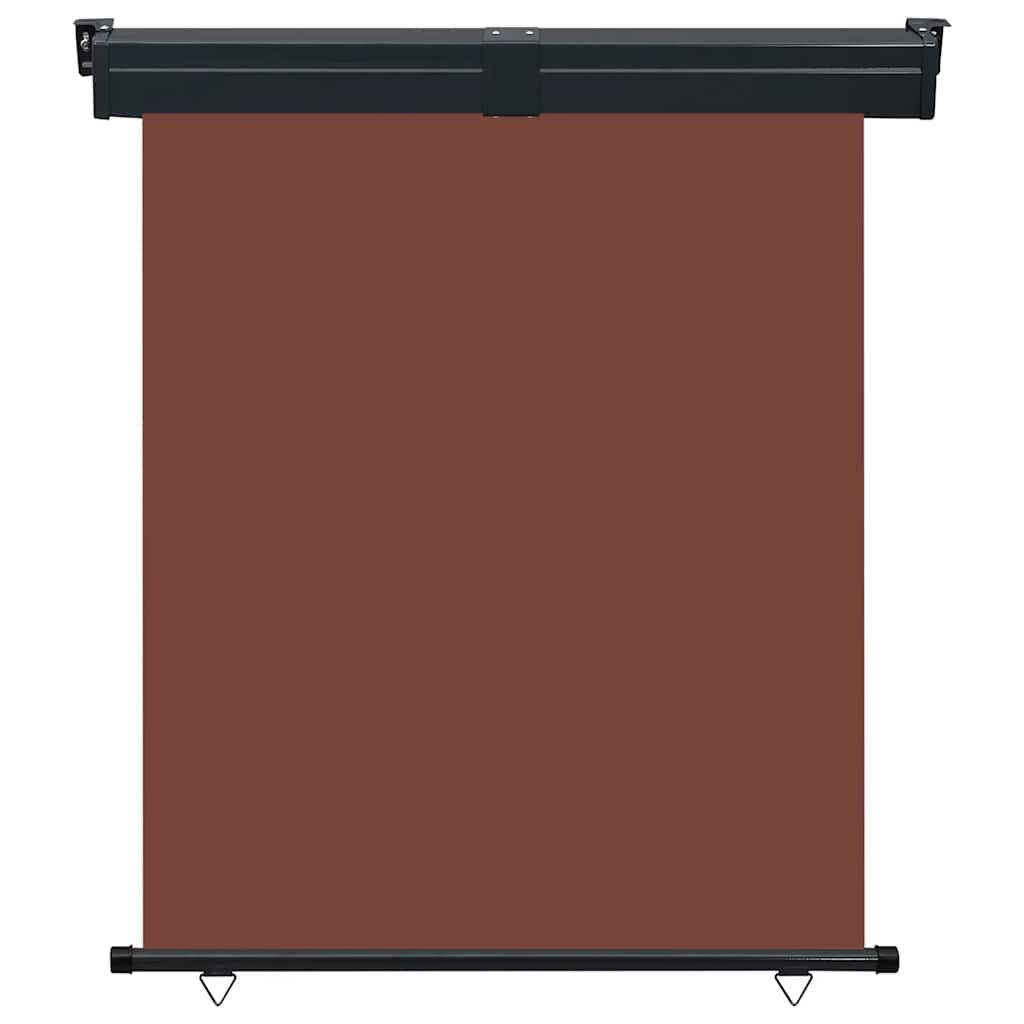 Vidaxl Toldo Lateral De Balcón Marrón 145x250 Cm_1