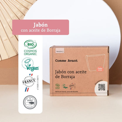 Jabón de aceite de borraja Comme Avant 100 g
