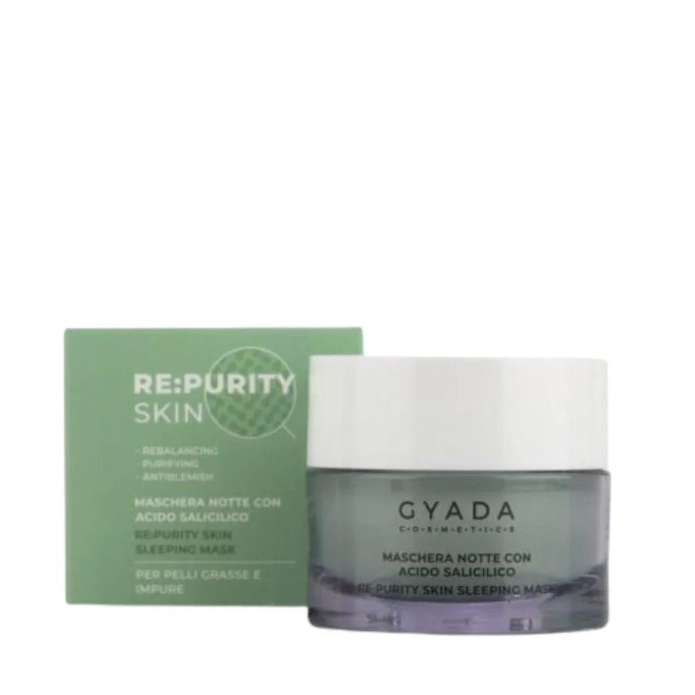 Mascarilla Facial Noche Con Ácido Salicílico Gyada 50ml_0