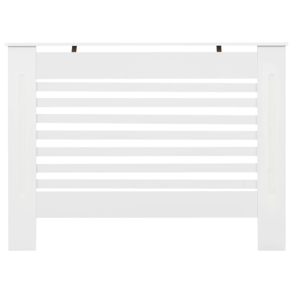 Vidaxl Cubiertas Para Radiador 2 Unidades Mdf Blanco 112x19x81,5 Cm_3