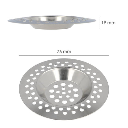 Filtro Cestillo Para Lavabo / Fregadero Inoxidable 8 Cm._1