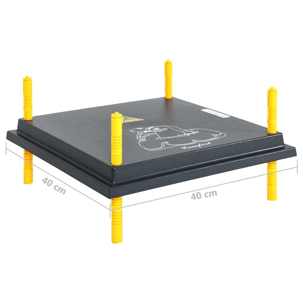 Vidaxl Placa Calefactora De Pollitos Patitos Regulador De Temperatura_2