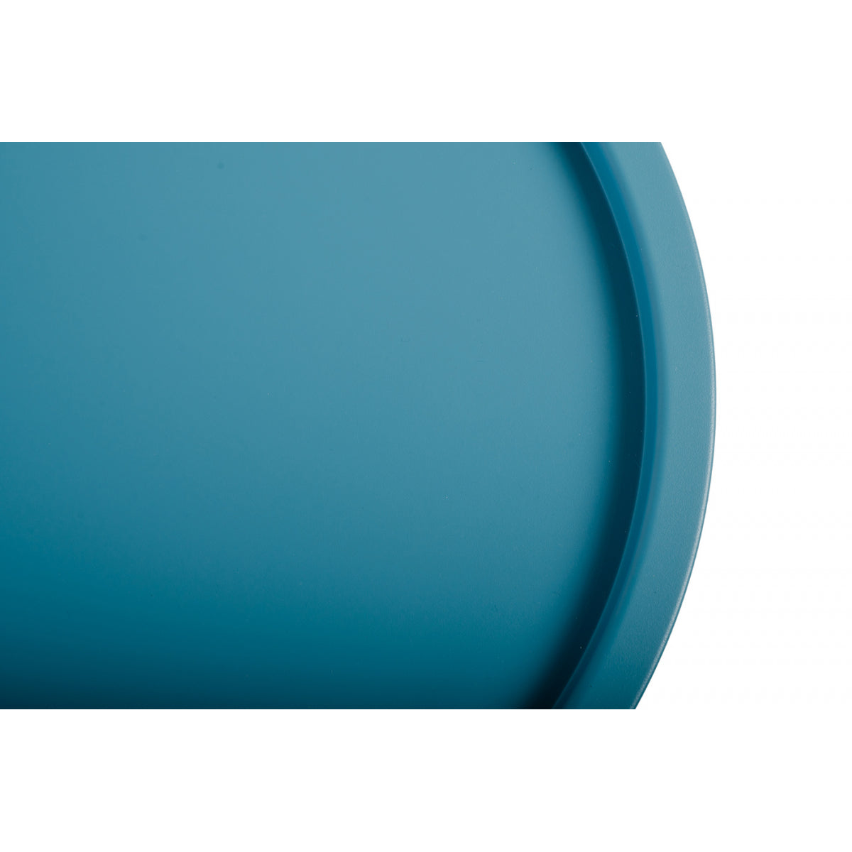 Mesa Auxiliar Plegable, Mesa De Jardín Plegable De Acero Azul 46x52cm- Mobiliario De Jardín_2