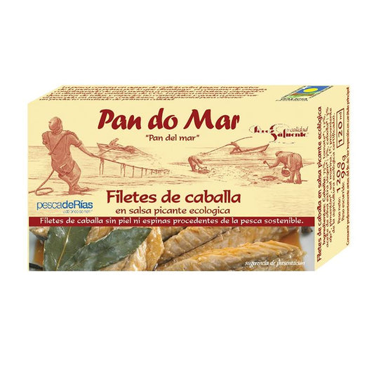 Filete De Caballa En Salsa Picante Ecológica - 120gr_0