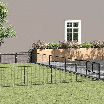 Perrera Acero 72 M² Negra_1