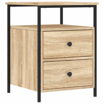 Mesitas Noche 2 Uds Madera Ingeniería Roble Sonoma 44x45x60 Cm_3