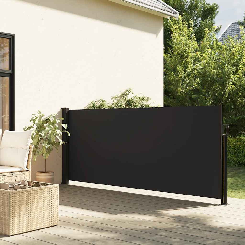 Vidaxl Toldo Lateral Retráctil Negro 100x300 Cm_1