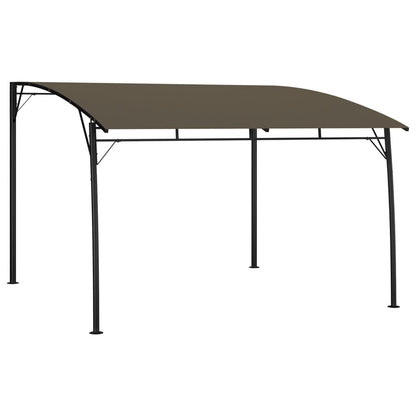 Toldo Parasol De Jardín Gris Taupe 3x3x2,55 M_1