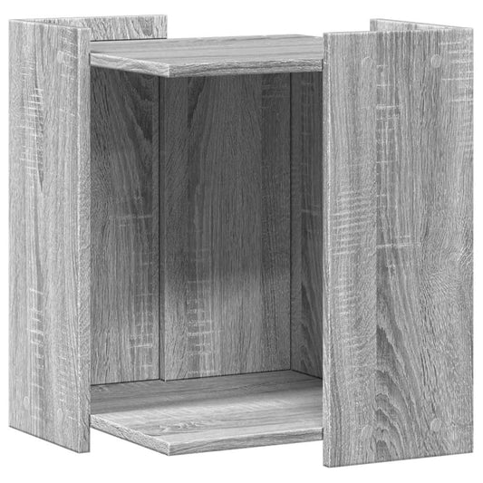 Vidaxl Mueble Arenero Para Gatos Madera Gris Sonoma 42x42x51 Cm_0