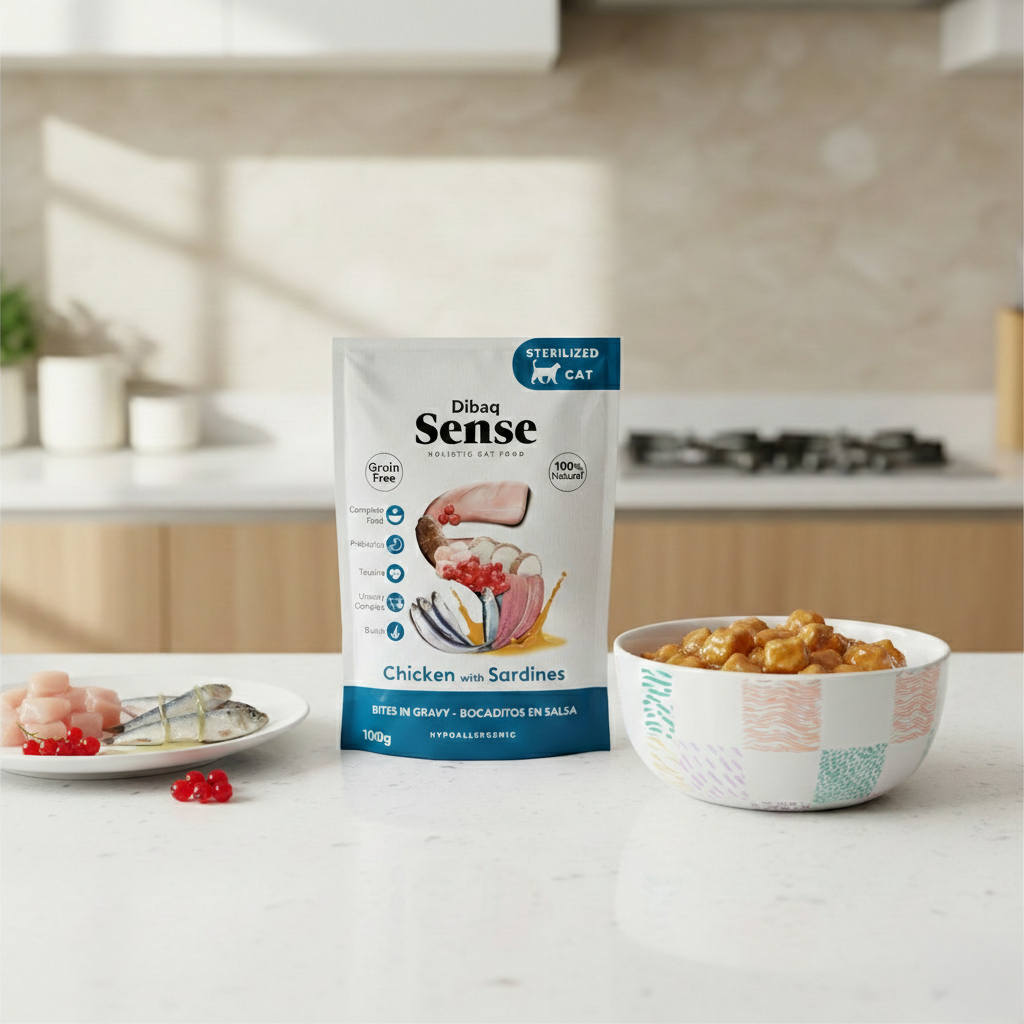 Dibaq Sense Bites Pollo Con Sardinas, 12 Unidades X 100gr_4