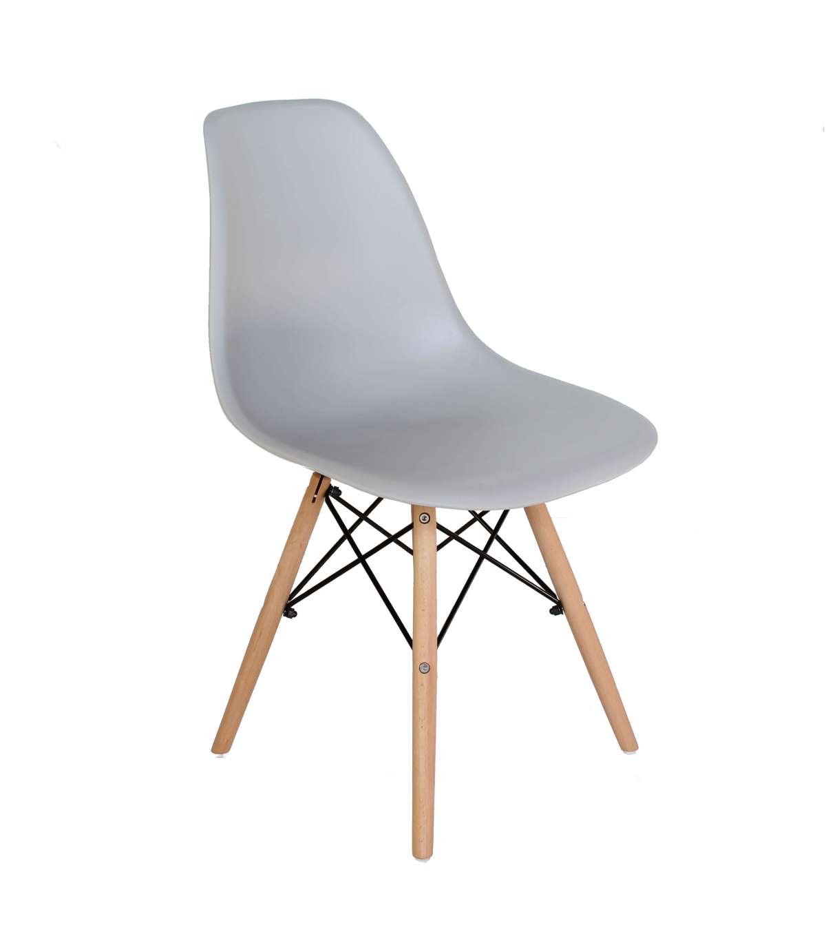 Pack De 4 Sillas Md-velez Acabado En Polipropileno Gris, 83cm(alto) 50.5cm(ancho) 46.5cm(l_5