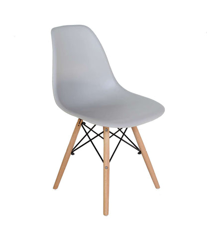 Pack De 4 Sillas Md-velez Acabado En Polipropileno Gris, 83cm(alto) 50.5cm(ancho) 46.5cm(l_1