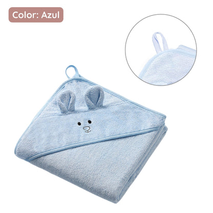 Babyono Capa De Baño Bamboo Xl Para Bebés Conejito_1