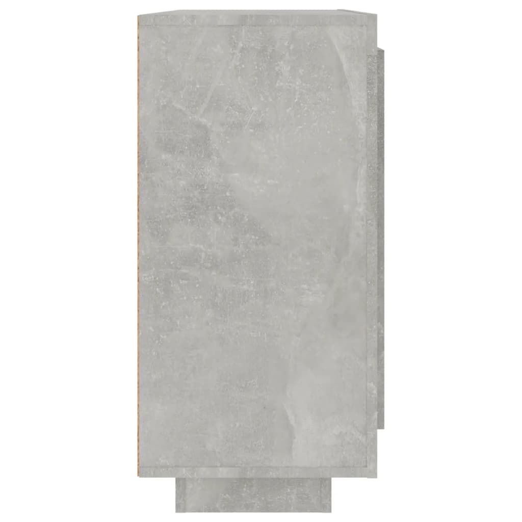 Aparador De Madera Contrachapada Gris Hormigón 92x35x75 Cm / Vetonek_1
