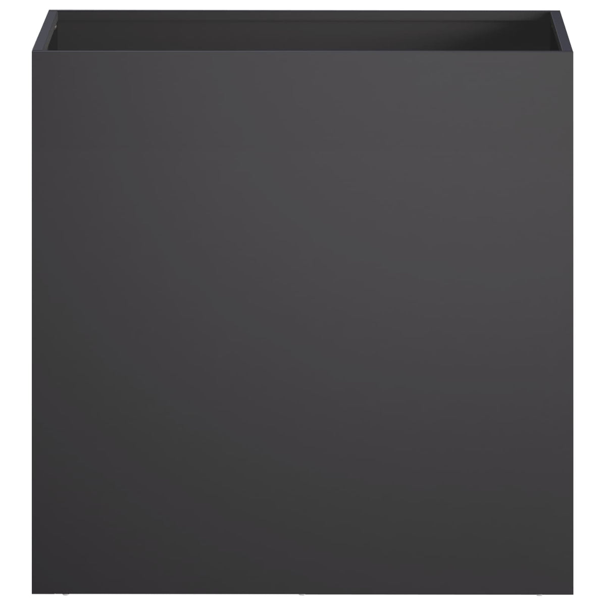 Macetero De Jardín 2 Uds. Negro 50 X 30 X 50 Cm_3