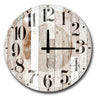 Reloj Mdf Tablón Blanco