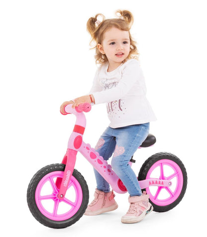 Bicicleta Infantil Sin Pedales Dino Pink_3