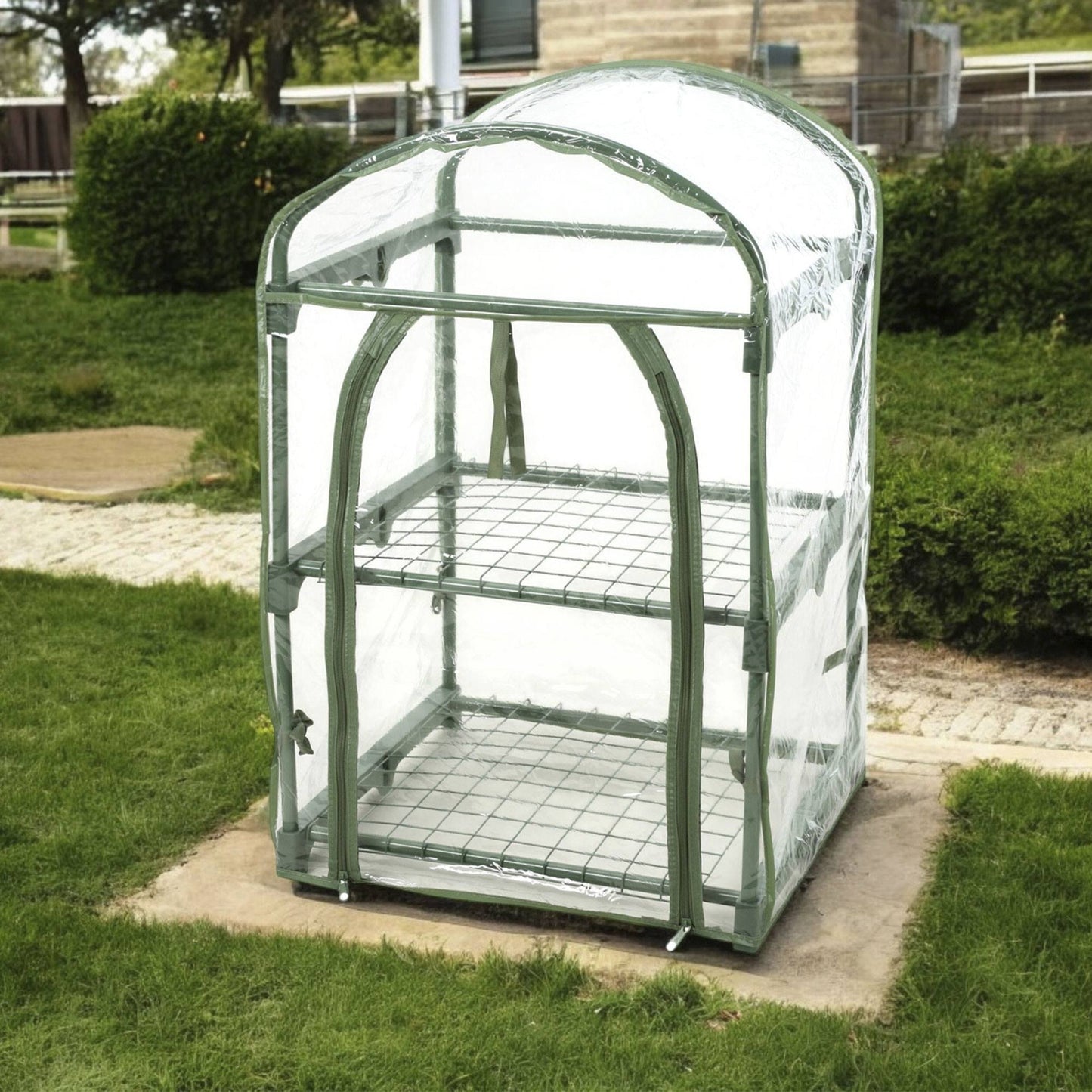 Invernadero 2 Niveles Metal 50x45x84cm