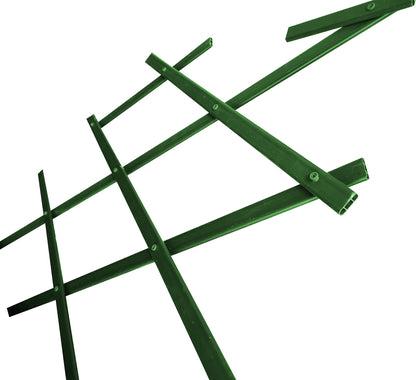 Celosia Plastica| Composicion 100% Pvc| Tutor De Plantas| Resistente| Decoracion Jardin 1x3m_3