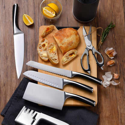 Cuchillo Trinchador 20cm Elegance En Acero Inoxidable Masterpro_2