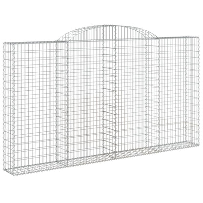 Cestas De Gaviones 5 Uds Forma De Arco Hierro 300x30x160/180 Cm_2