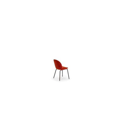 Pack De 2 Sillas Modelo Bruno Tapizado En Textil Teja, 84cm(alto) 47cm(ancho) 42cm(fondo)._5