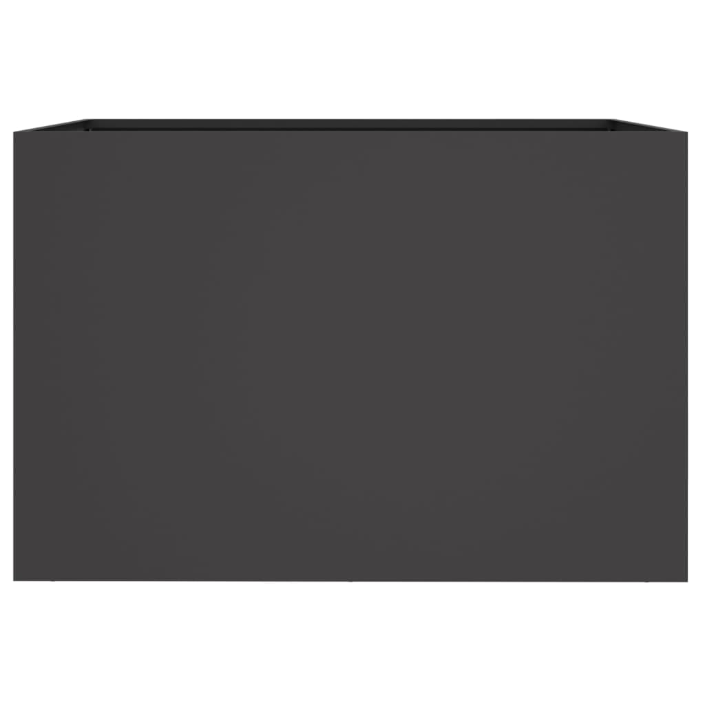 Jardinera Acero Negro 62x47x46 Cm_4
