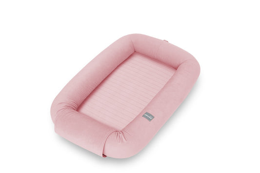 Cuna Nido 2 En 1 Con Laterales Extraíbles - Pink_0